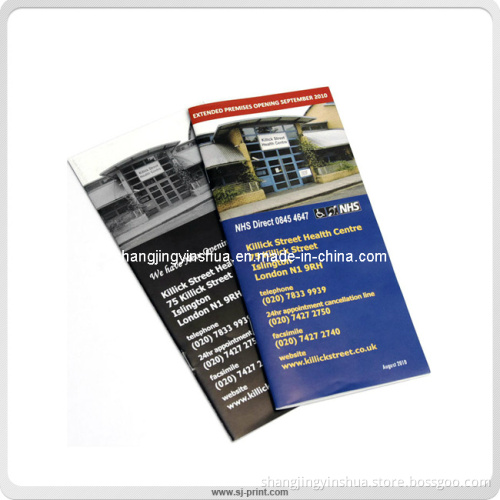 Paper Folding Color Printing Flyers for Promotion